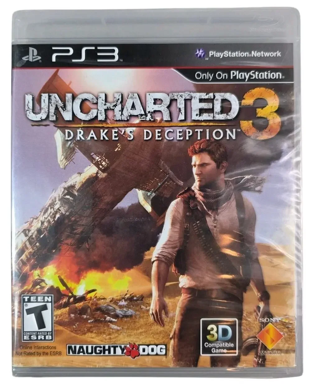 Sony Playstation 3 PS3 Video Game Uncharted 3 Drake’s Deception 2011